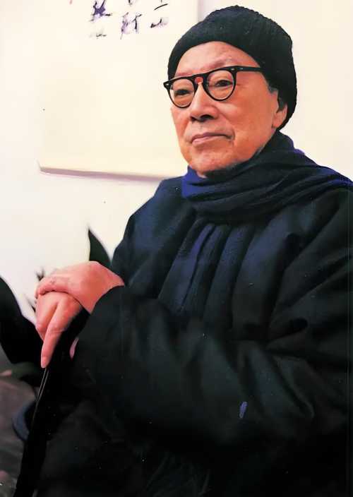 沙孟海老师的照片，单击鼠标查看大图！